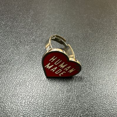 HUMAN MADE HEART RING "Red"