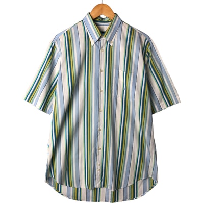 古着 バーバリー Burberry's BURBERRY LONDON 長袖 ボタンダウンストライプシャツ メンズL相当/eaa548698