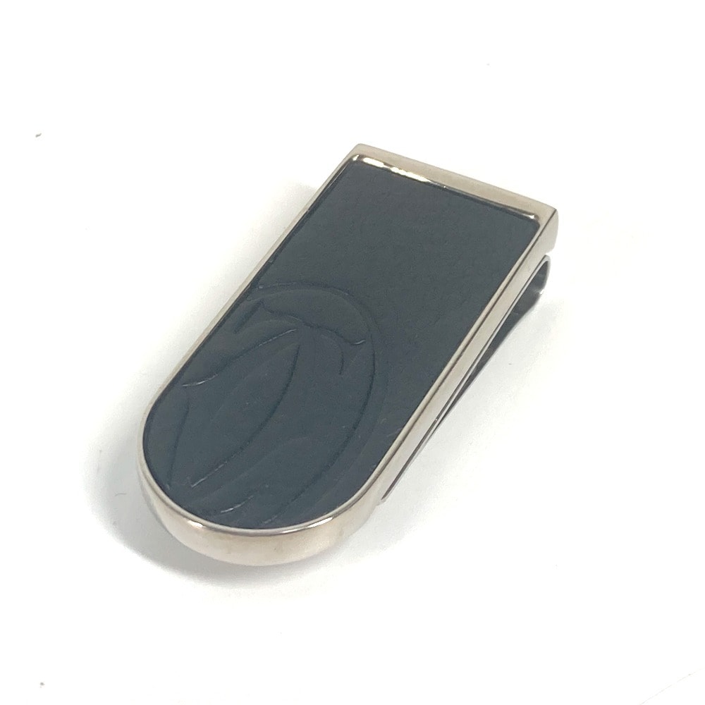 カルティエ CARTIER ロゴ 財布 マネークリップ SS ブラック