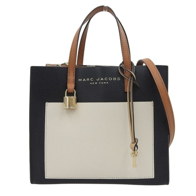 マーク ジェイコブス 美品 THE MINI GRIND COLOEBLOCK TOTE BAG ショルダーバッグ レディース マルチカラー M0016132