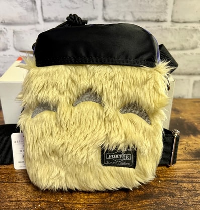 PORTER x My Neighbor Totoro Vertical Shoulder Bag "Navy"