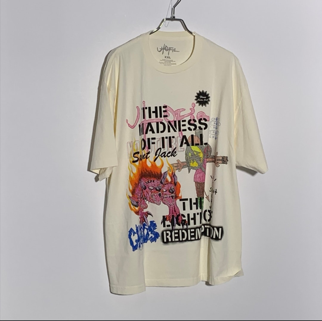 Travis Scott Utopia x SAINT Mxxxxxx Tee 3A "White"