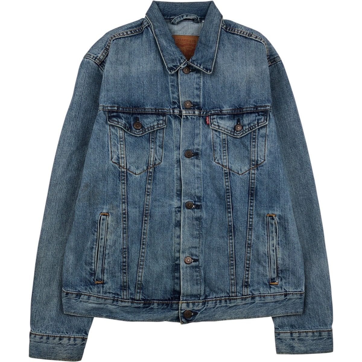 古着 リーバイス Levi's デニムジャケット Gジャン メンズL相当/eaa477408