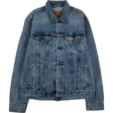 古着 リーバイス Levi's デニムジャケット Gジャン メンズL相当/eaa477408
