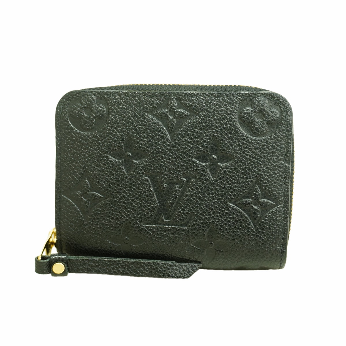 Louis Vuitton Zippy Coin Purse Monogram Empreinte Leather "Noir"