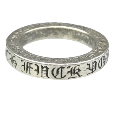 Chrome Hearts Spacer Ring FUCKYOU 3mm "Silver"