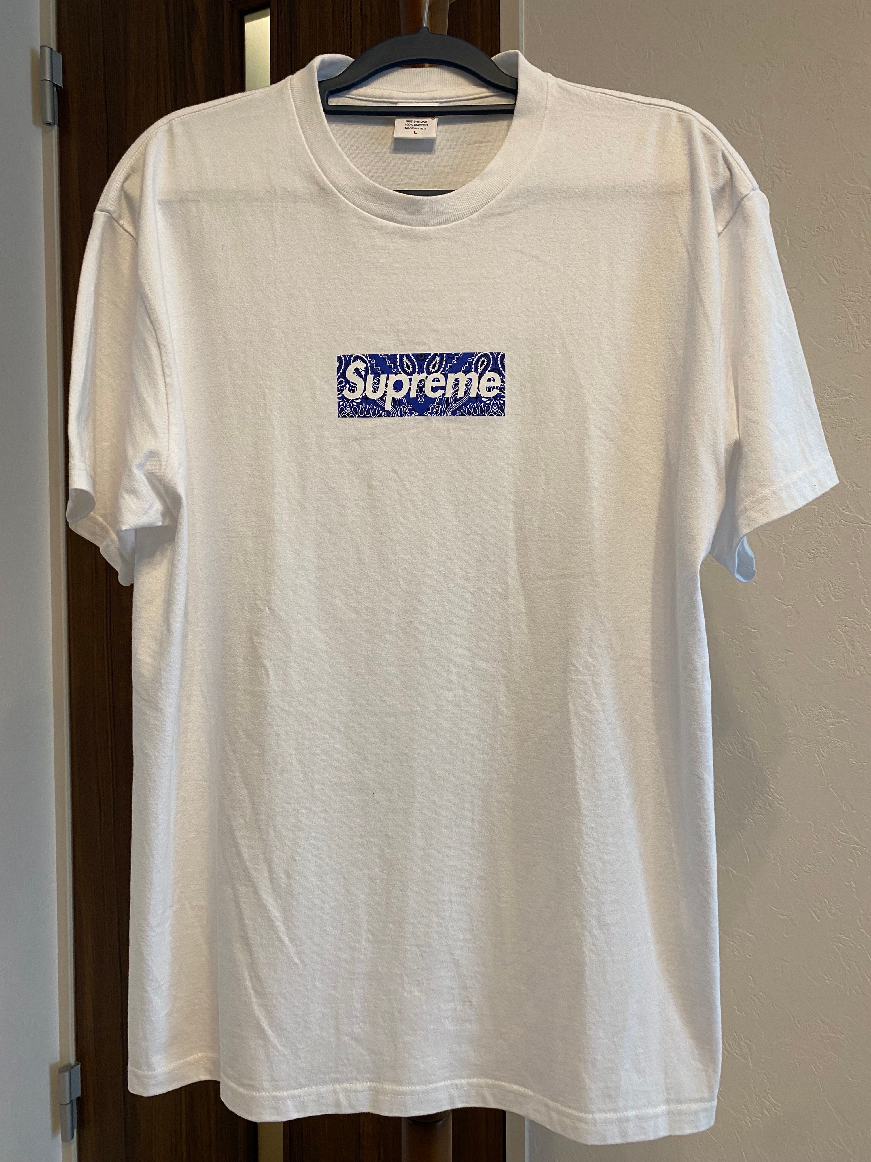 Supreme Bandana Box Logo Tee "White"