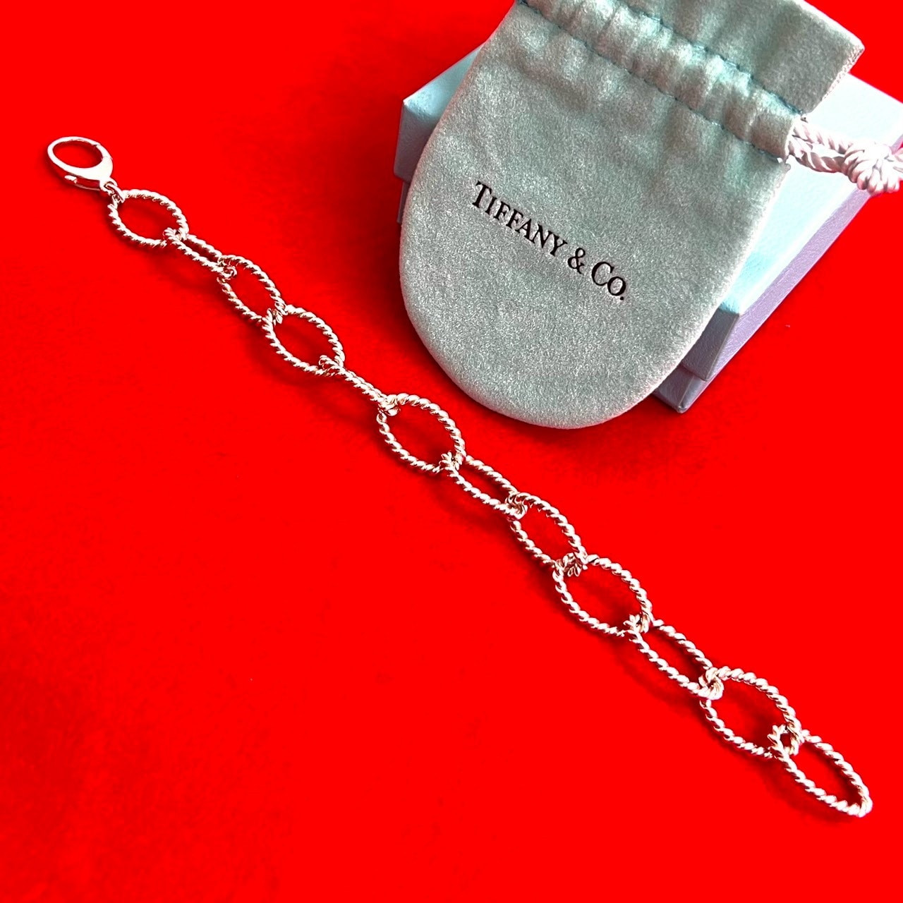 TIFFANY&Co. ティファニー ツイスト サークル ブレスレット シルバー925 ブレスレット シルバー
 22771