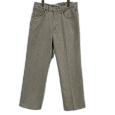 オーラリー A26SP01BD FADED HARD TWIST BROWN DENIM 5P PANTS 32
