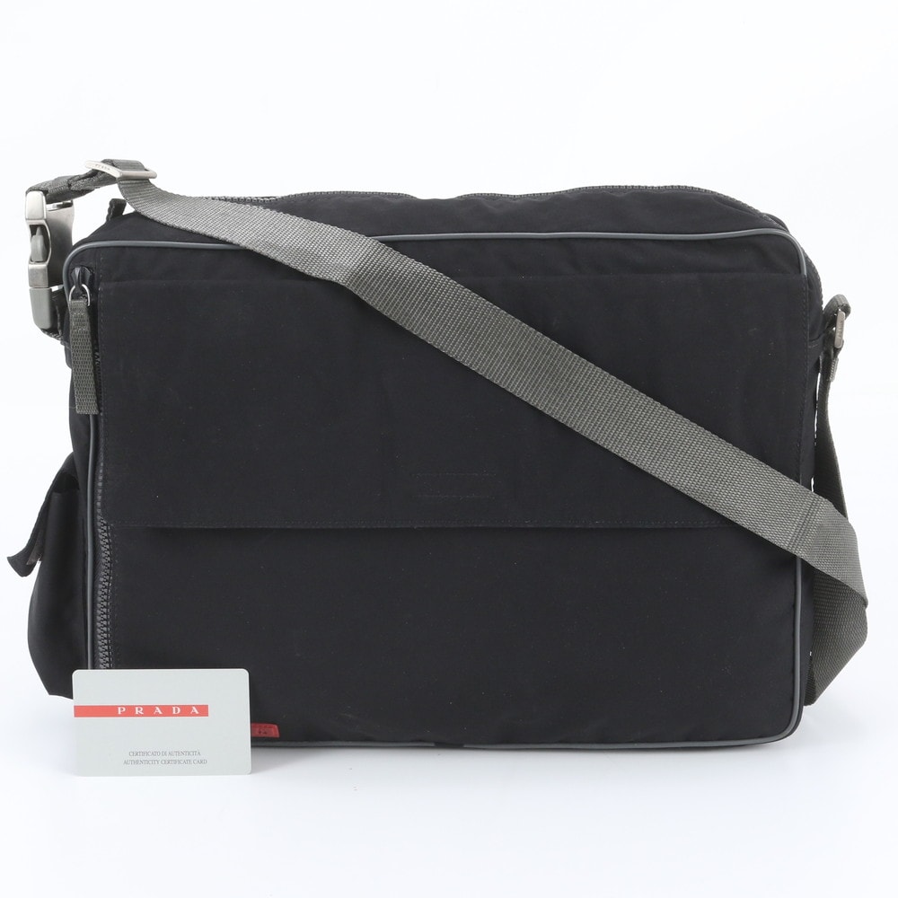 ■美品 プラダ4VA335 ショルダーバッグ