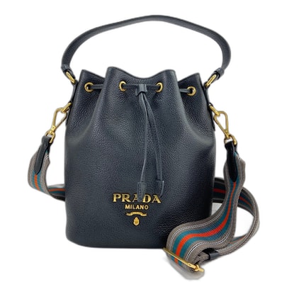 プラダ PRADA 2WAY ハンドバッグ レザー【中古】