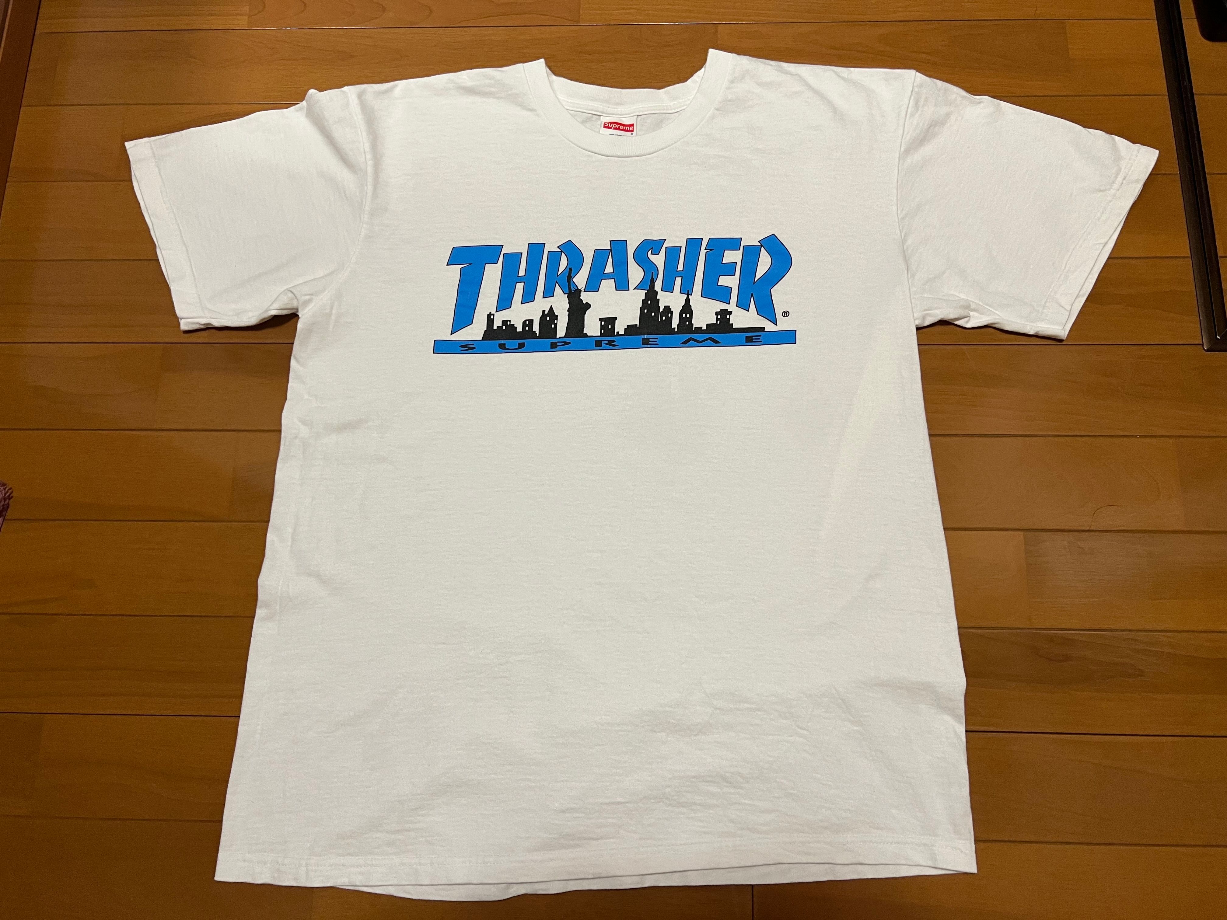 Supreme / Thrasher® Skyline Tee "White"