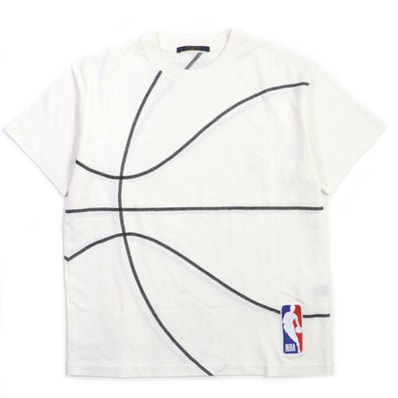 極美品 ルイヴィトン×NBA 半袖Tシャツ ホワイト メンズ S HKY22W