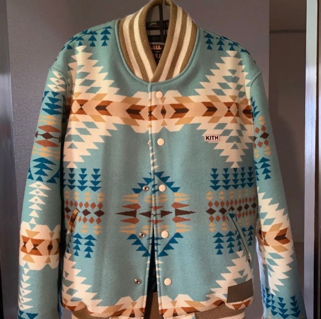 KITH for Golden Bear x Pendleton Rancho Arroyo Jacket "Blue"