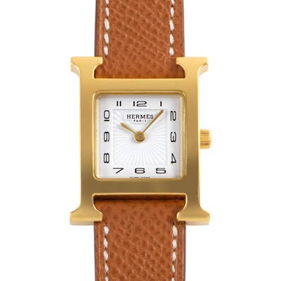 HERMES エルメス Hウォッチ HH1.201 GP【中古】
