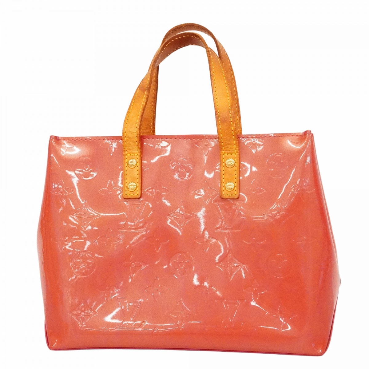 【6dd4134】ルイヴィトン ハンドバッグ ヴェルニ リードPM M9132F フランボワーズ【中古】レディース