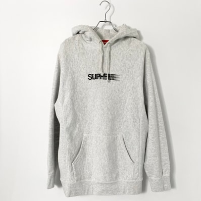 Supreme Motion Logo Hooded Sweatshirt "Grey" (20SS)