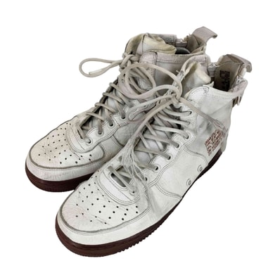 Nike SF Air Force 1 Mid Ivory Mars Stone【1143623482927】