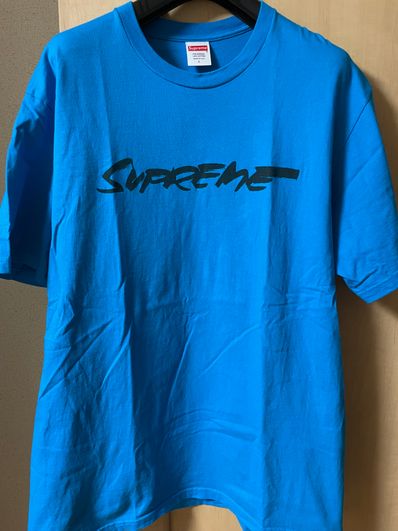 Supreme Futura Logo Tee "Blue"