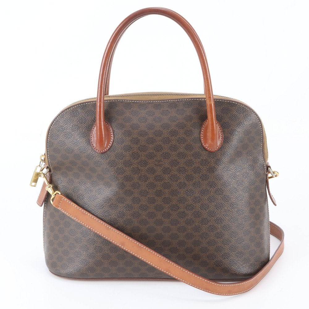 ■極美品 セリーヌ マカダムトート バッグ