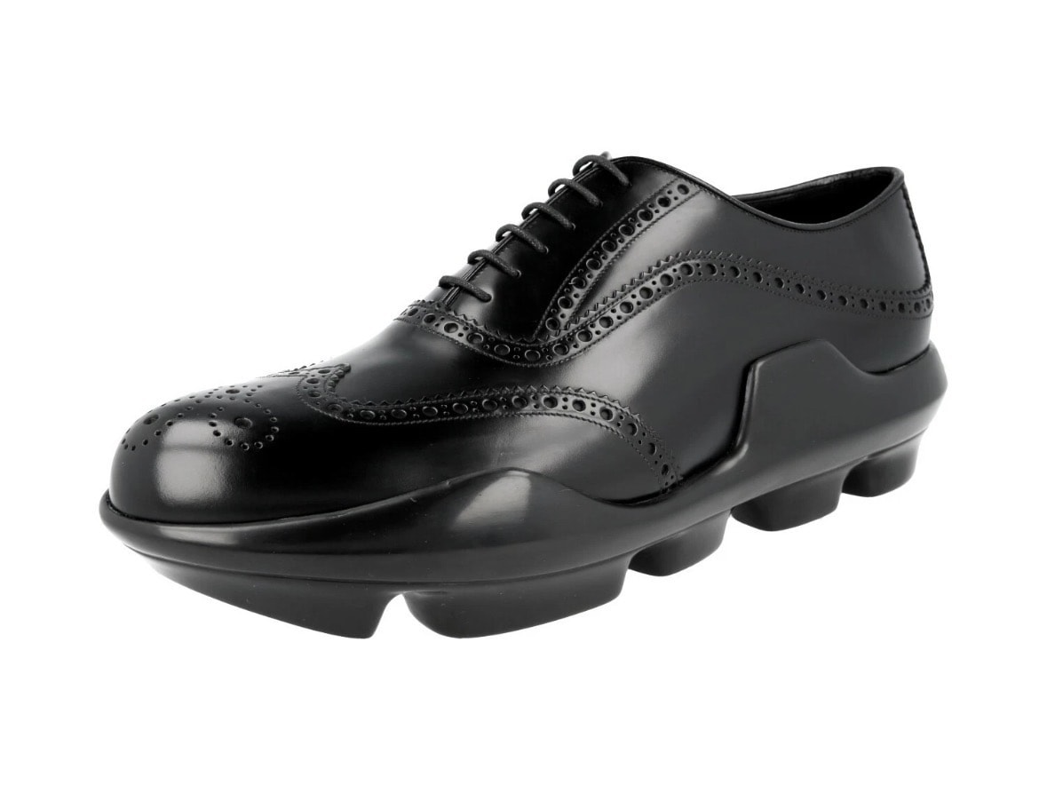 PRADA 2EG126 クロスオーバードレスシューズ