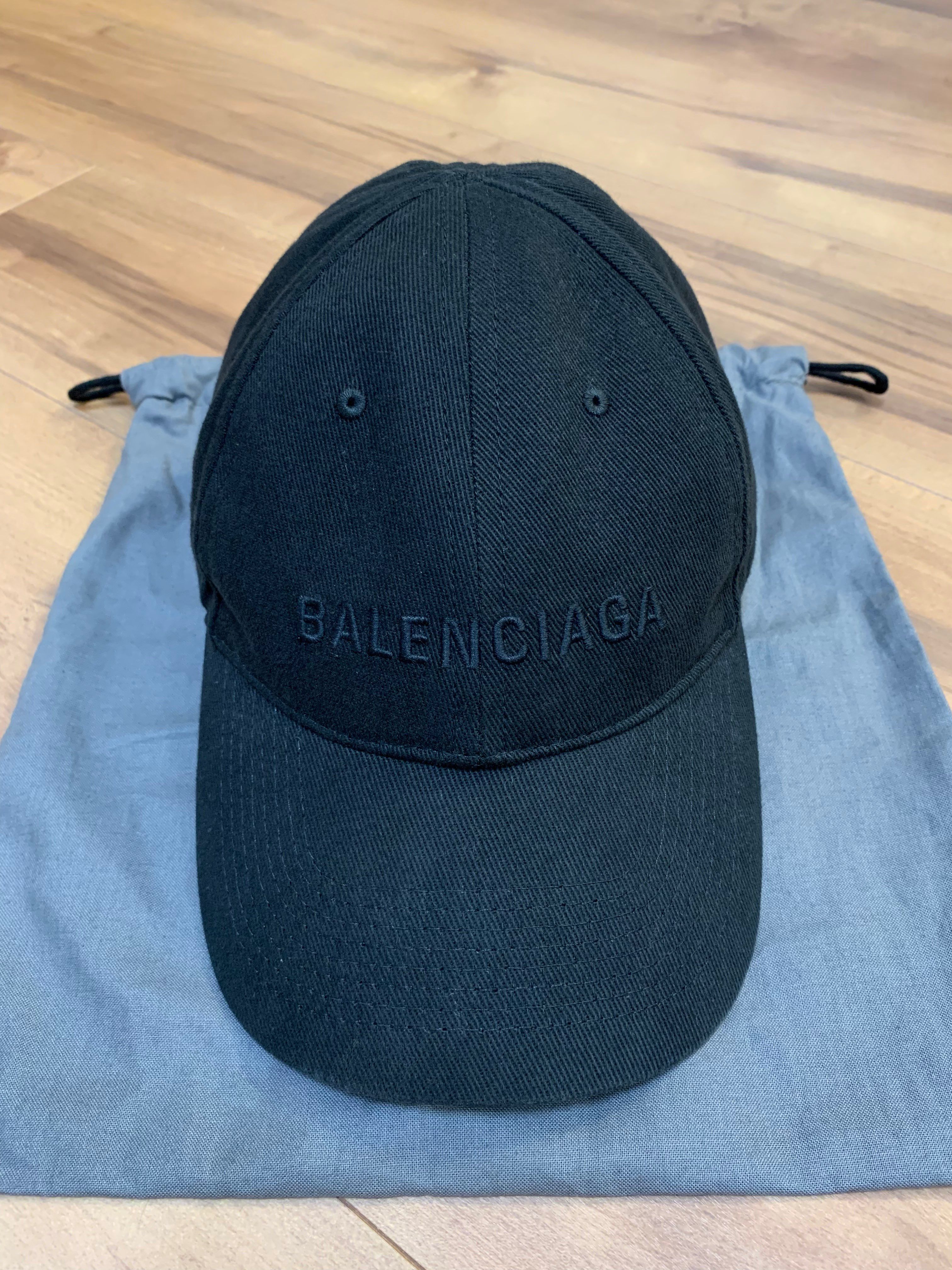 BALENCIAGA Logo Cap "Black"