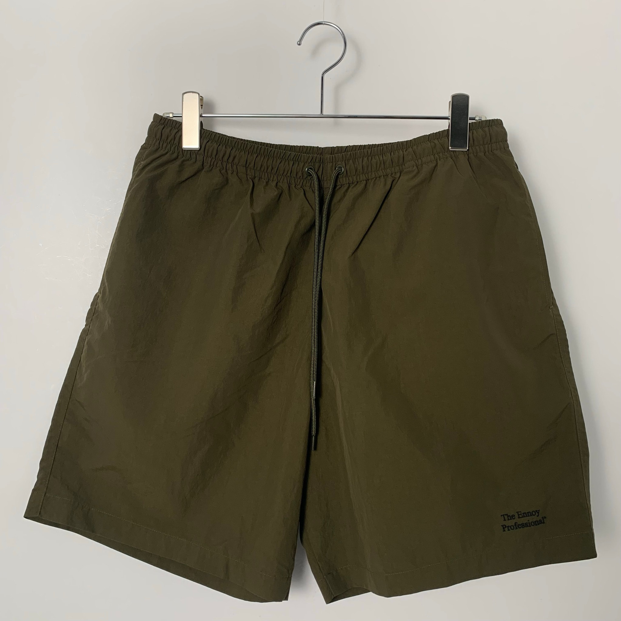 ENNOY 21SS Nylon Short Pant "Olive" SS21BRENPT06LV