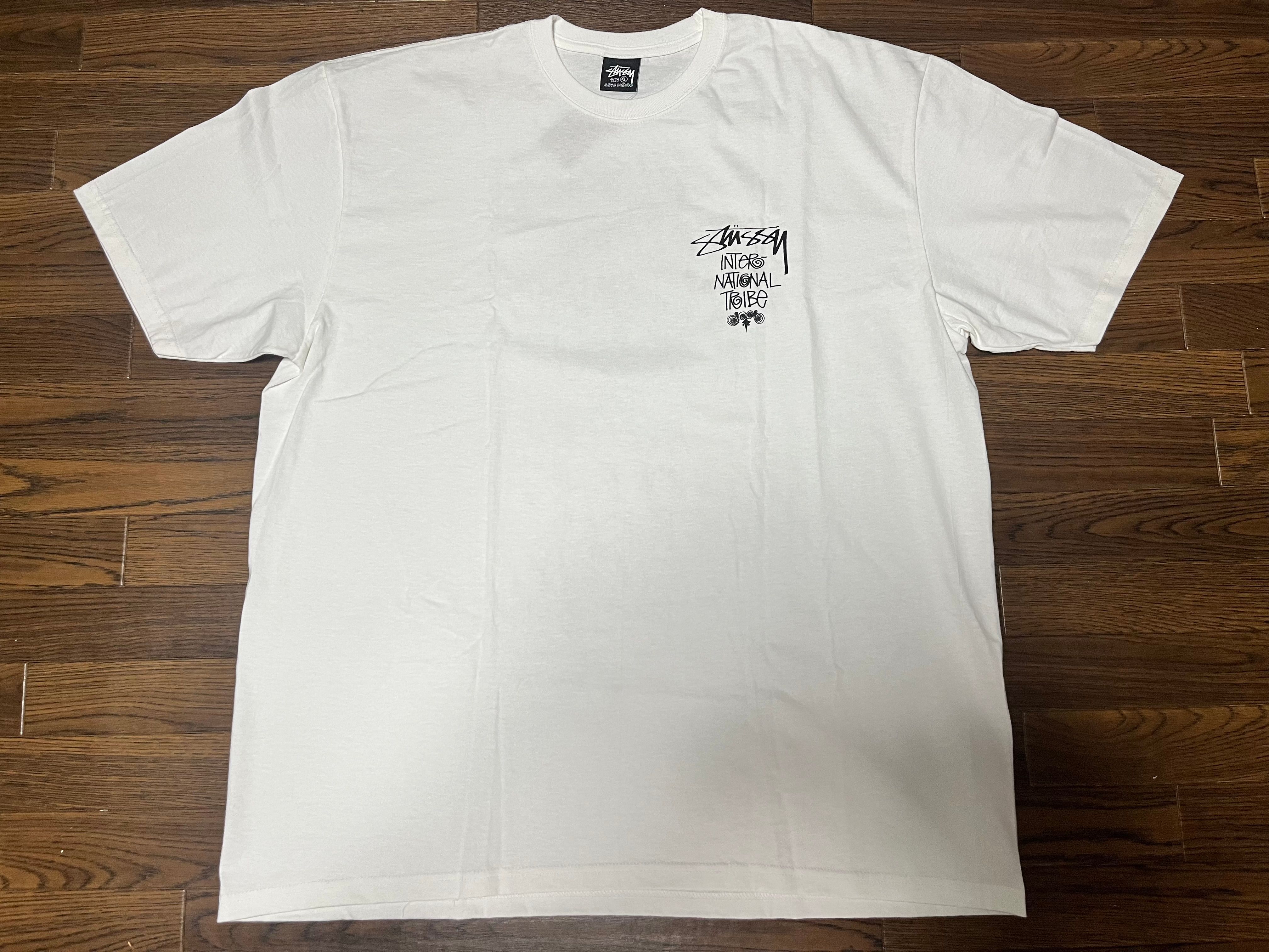 Stussy Tribe Stack Tee "White" 