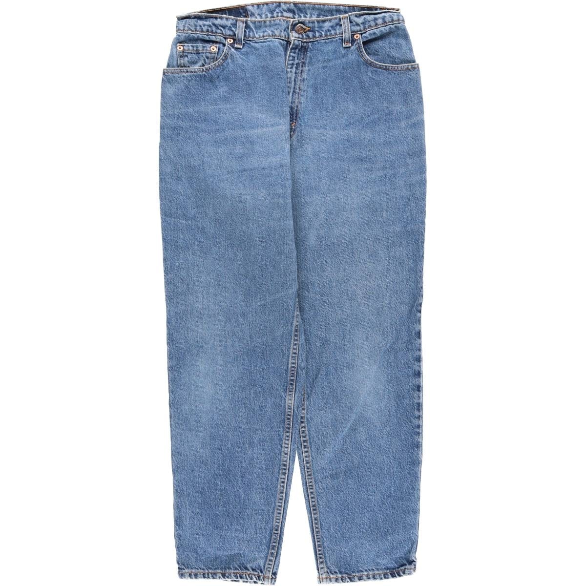 古着 90年代 リーバイス Levi's 550 RELAXED FIT TAPERED LEG テーパードデニムパンツ USA製 レディースXL(w32)相当 ヴィンテージ/eaa626444