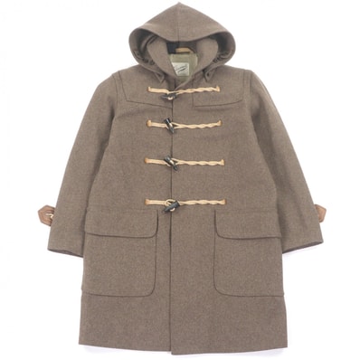 美品 エヌハリウッド ダッフルコート ブラウン メンズ USA36