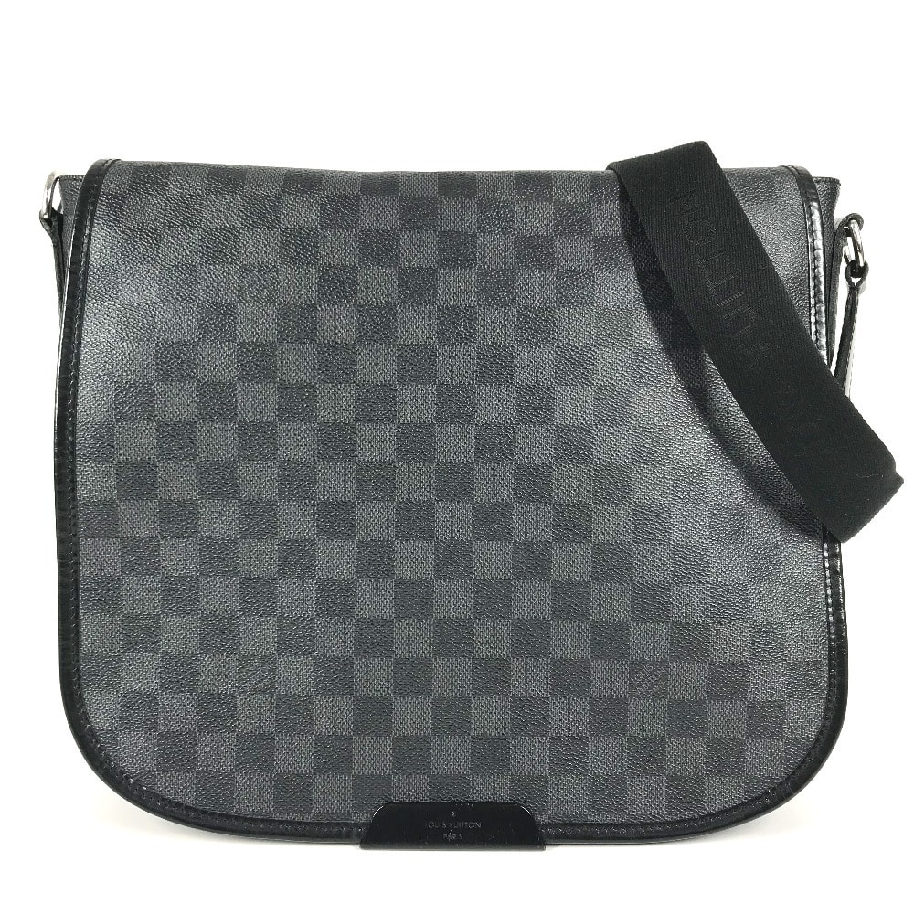 ルイヴィトン LOUIS VUITTON ダニエルGM ダニエル GM N58033 ダミエグラフィット カバン 斜め掛け メッセンジャーバッグ ショルダーバッグ ダミエグラフィットキャンバス ブラック