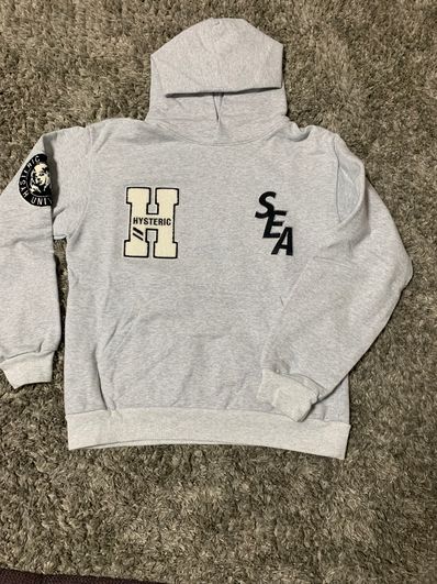 WIND AND SEA x HYSTERIC GLAMOUR Hoodie"Gray"