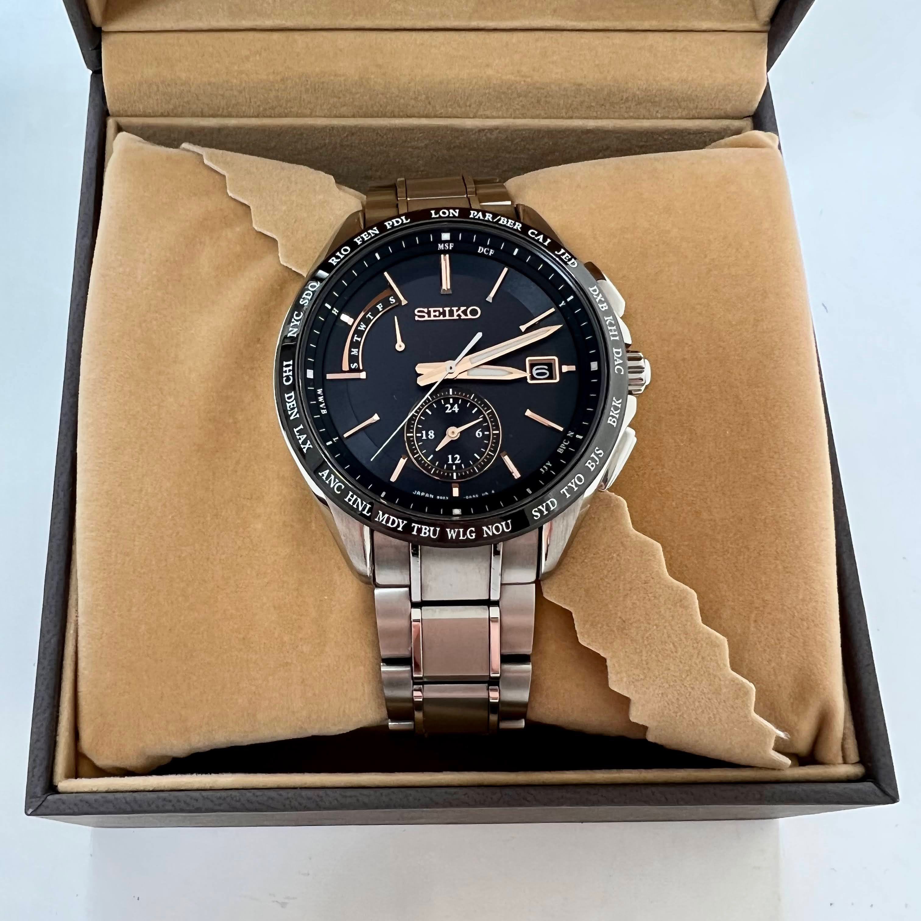 SEIKO Brightz Flight Expert Dual Time SAGA291