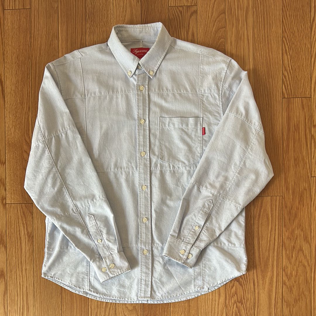 Supreme Patchwork Oxford Shirt "Stripe"