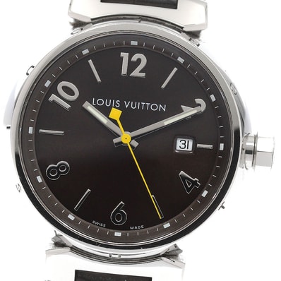 ★保 ルイ・ヴィトン タンブール デイト Q1111 メンズ 【中古】