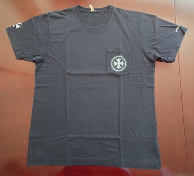 Chrome Hearts Back Print CH Plus Pocket T-Shirt "Black"