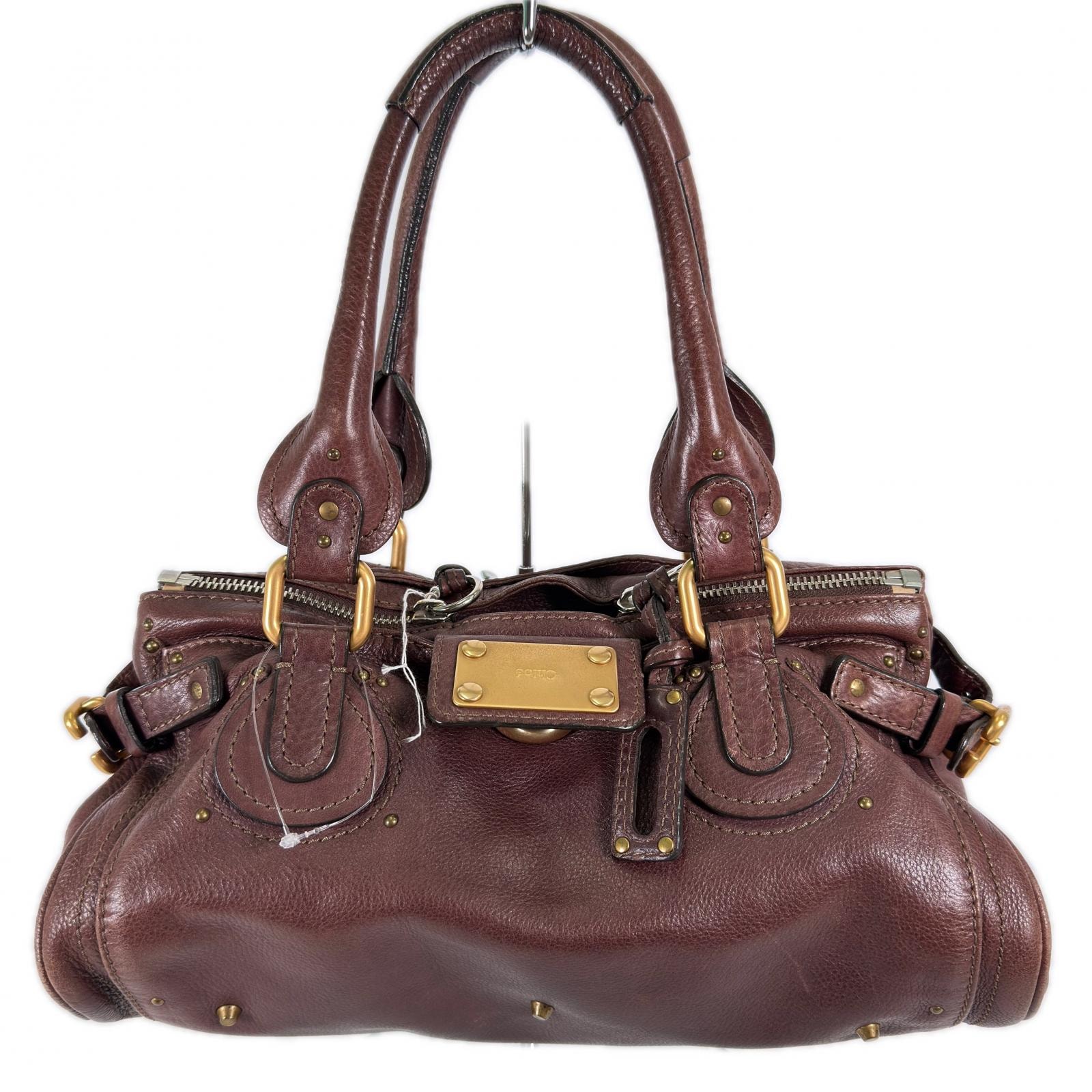 C (やや傷や汚れあり)】Chloe クロエ ハンドバッグ バッグ