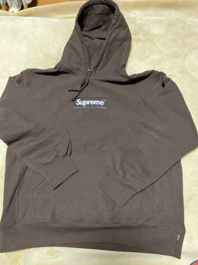 Supreme Box Logo Hooded Sweatshirt "Dark Brown" (21FW)