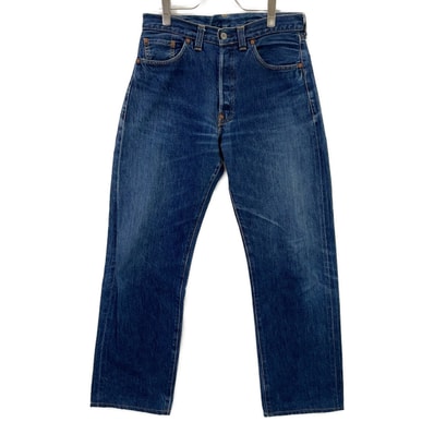 リーバイス 98年製 201XX/ 201-0003 刻印555 復刻 ビッグE デニムパンツ バレンシア W34L36