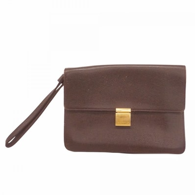 【6dc3322-k】ルイヴィトン クラッチバッグ タイガ セレンガ M30786 アカジュー【中古】メンズ