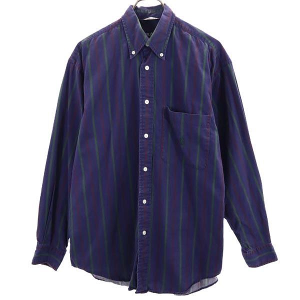 NAUTICA 90s 長袖 ボタンダウンシャツ