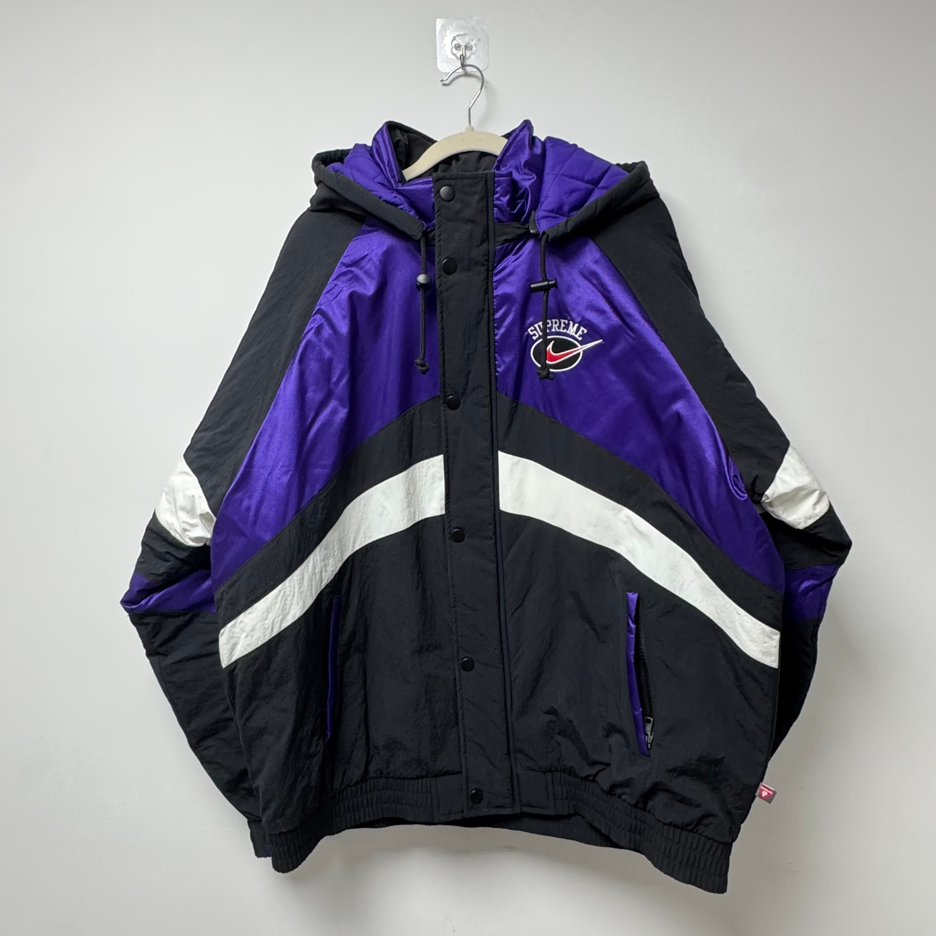 Supreme / Nike Hooded Sport Jacket "Purple"