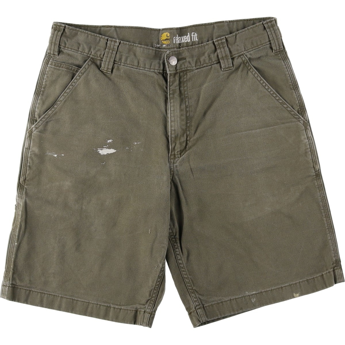 古着 カーハート Carhartt RELAXED FIT ダック地ペインターショーツ ショートパンツ メンズw34相当/eaa640654