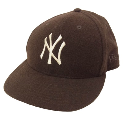 NEW ERA ニューエラ Joshua Ellis カシミヤ キャップ ブラウン系【中古】