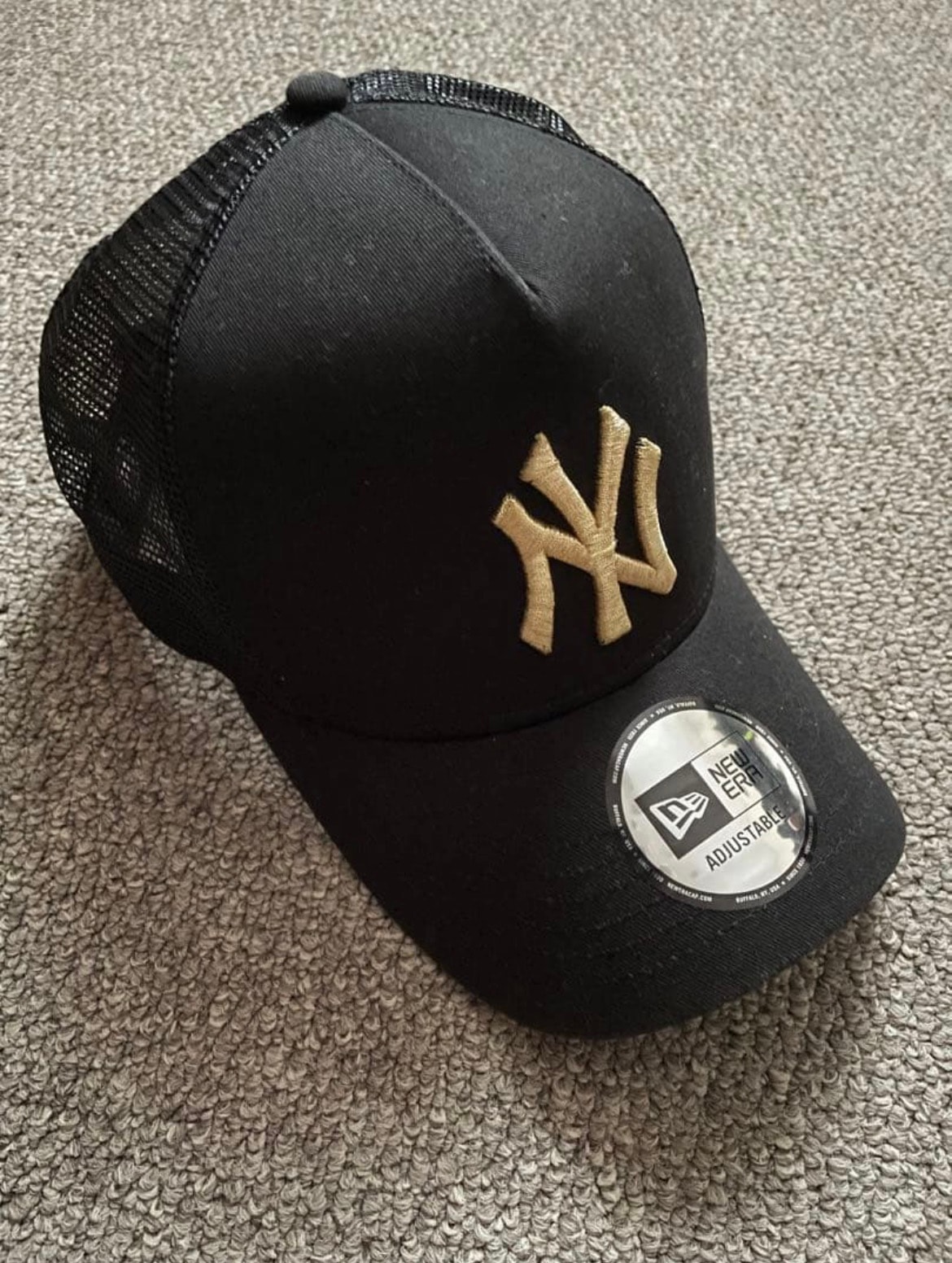 NEW ERA 9Forty A-Frame MLB "Black/Gold"