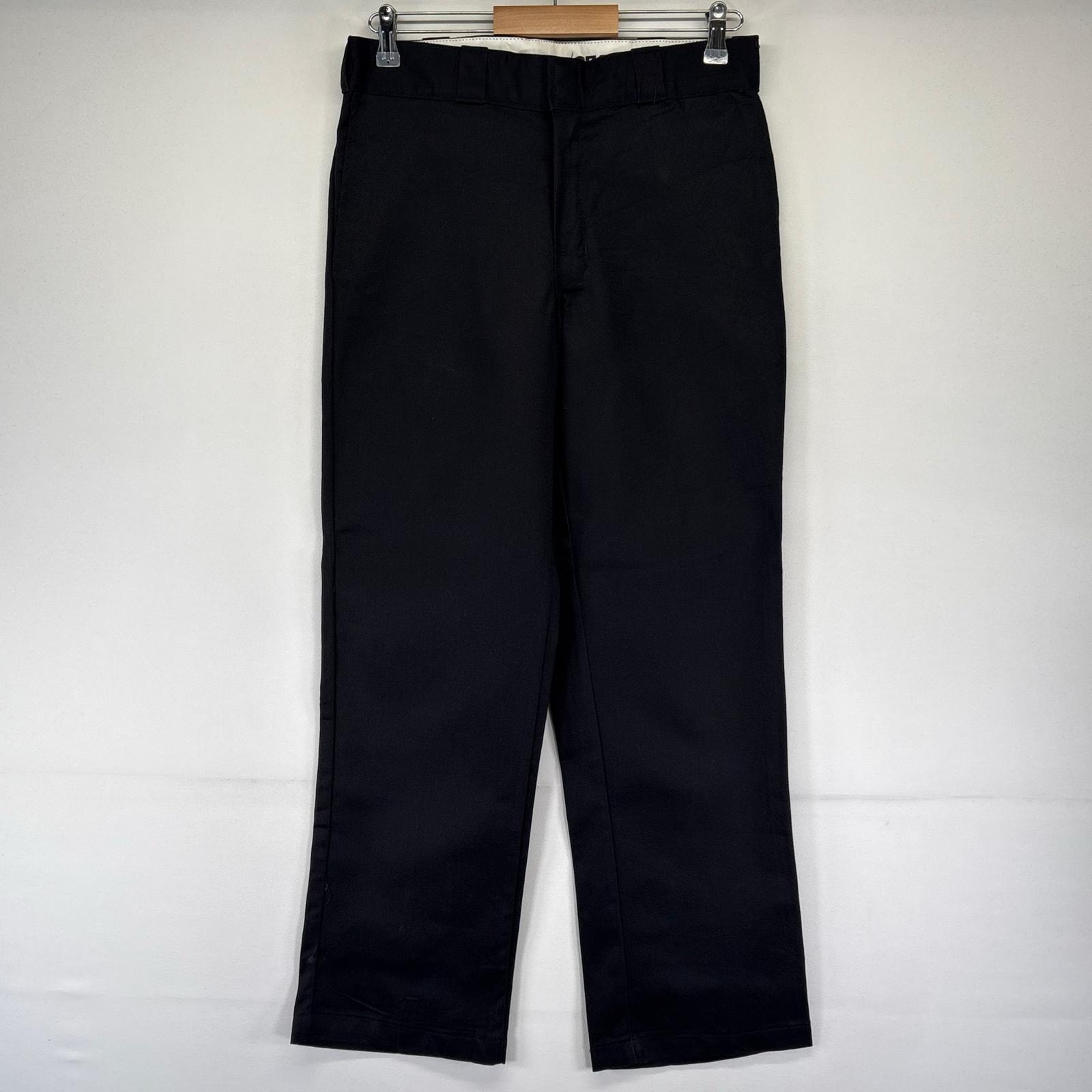 古着 ディッキーズ Dickies パンツ 874 FLEX チノパン 作業着 ワークパンツ W32×L30  ブラック系 メンズ