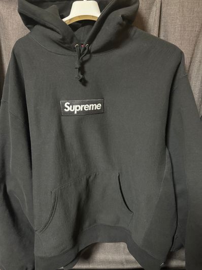 Supreme Box Logo Hooded Sweatshirt "Black" (23FW)