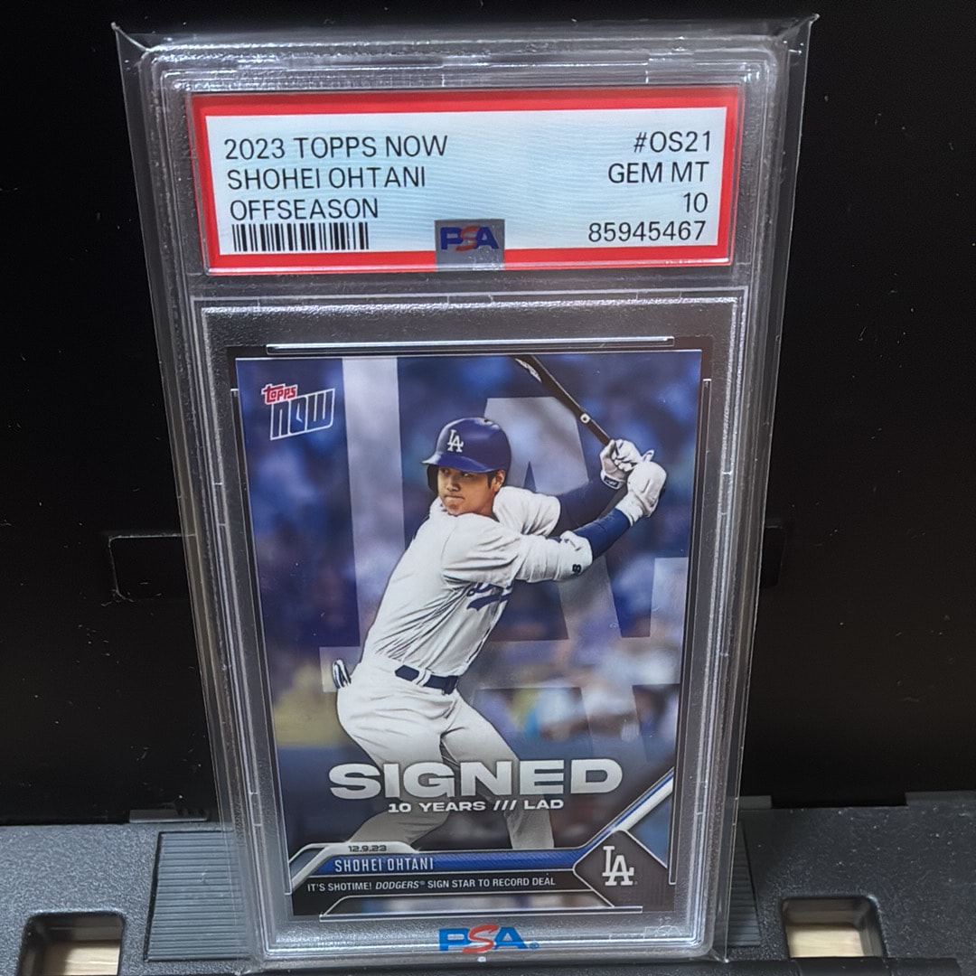 大谷翔平 [OS-21](2023 MLB トップスナウ JPカード)