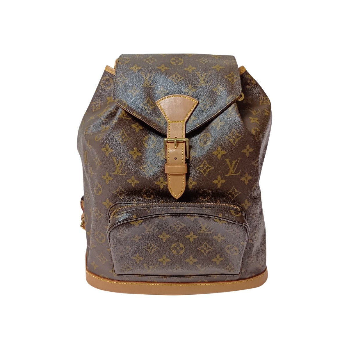 LOUIS VUITTON ルイヴィトン モノグラム モンスリGM リュック M51135 ブラウン