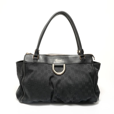 グッチ GUCCI GGキャンバス アビー トートバッグ【中古】